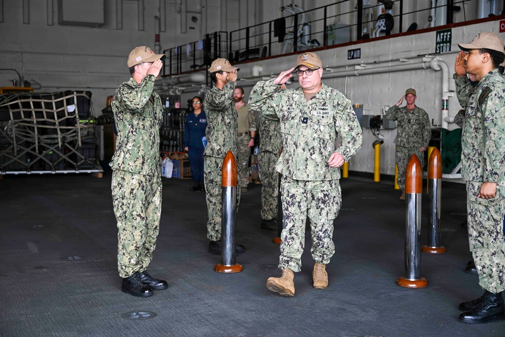 ESG 7 Change of Command