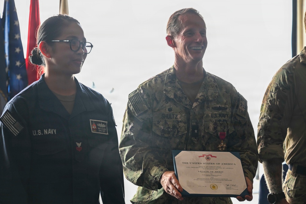 ESG 7 Change of Command