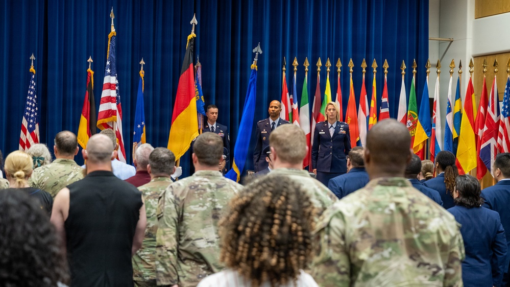 Lt. Col. Konings assumes command of 470th Air Base Squadron in Germany