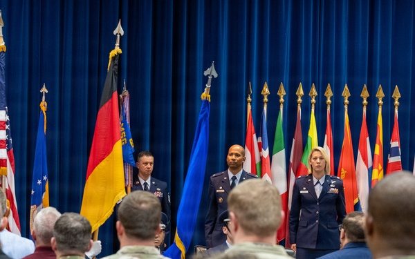 Lt. Col. Konings assumes command of 470th Air Base Squadron in Germany