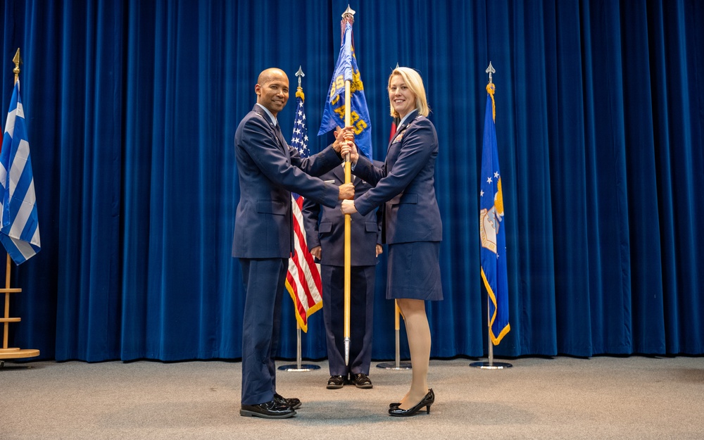 Lt. Col. Konings assumes command of 470th Air Base Squadron in Germany