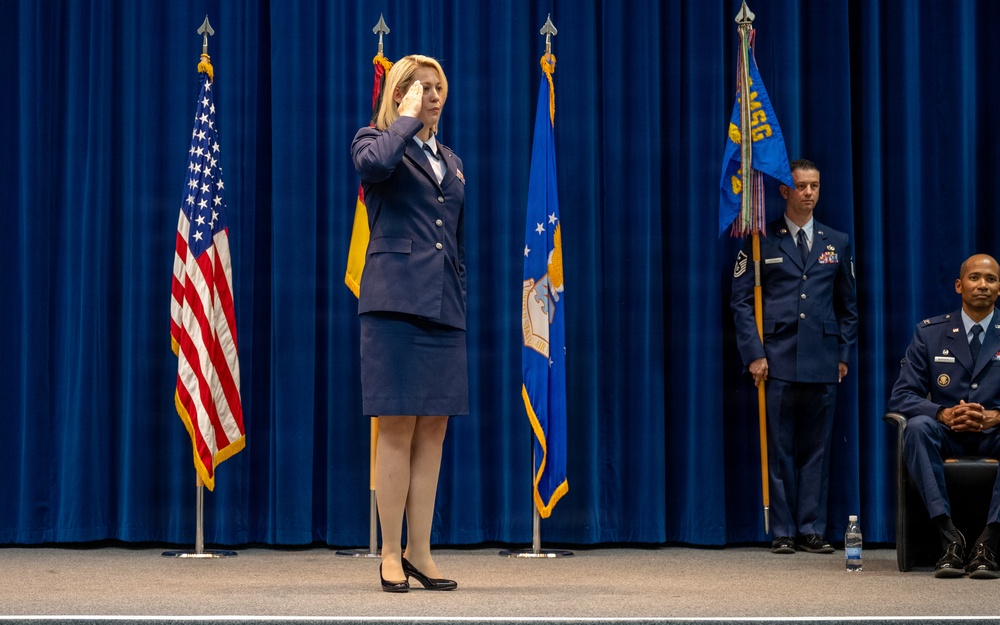 Lt. Col. Konings assumes command of 470th Air Base Squadron in Germany