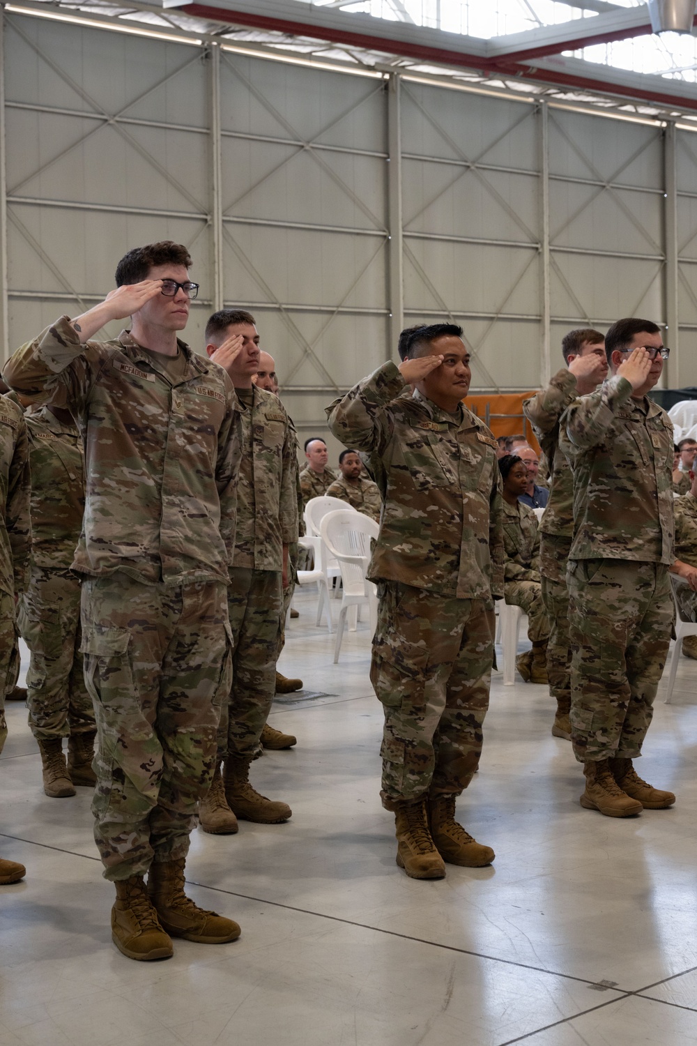 31 CS welcomes new commander in Change of Command ceremony