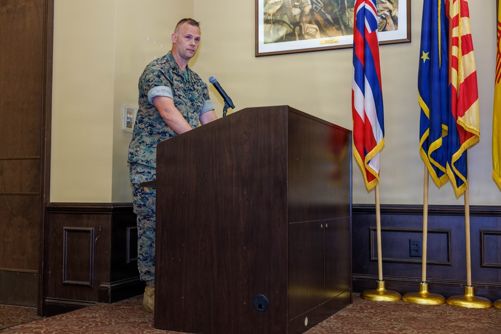 Marine Corps Information Operations Center Relief and Appointment Ceremony