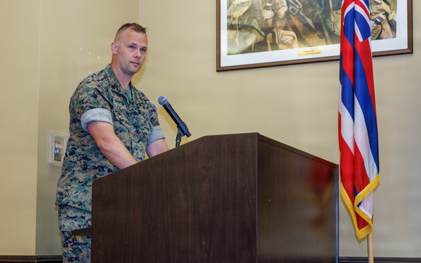Marine Corps Information Operations Center Relief and Appointment Ceremony
