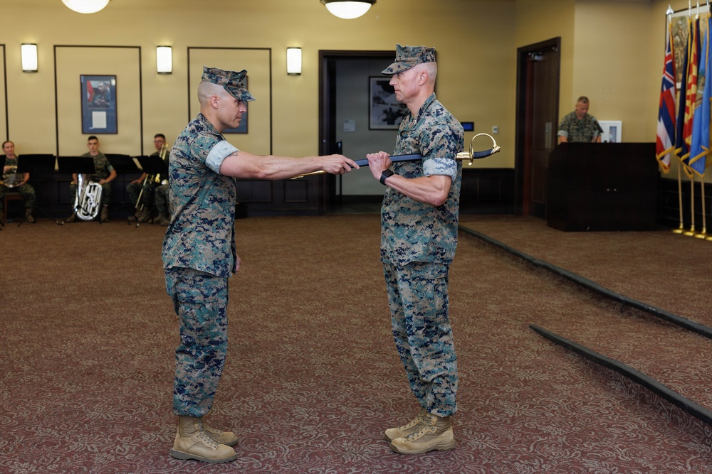 Marine Corps Information Operations Center Relief and Appointment Ceremony