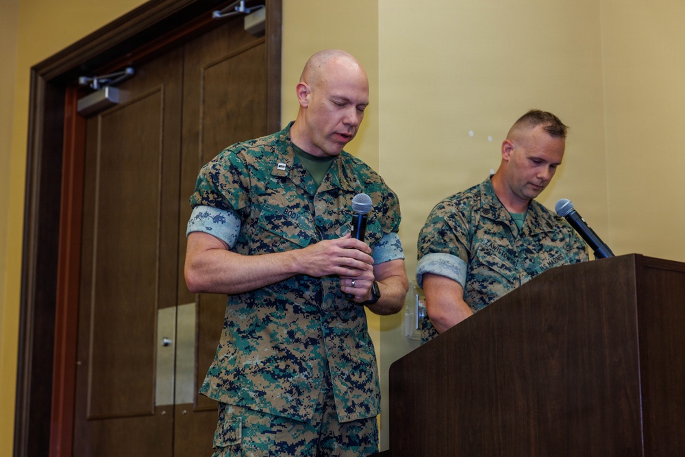 Marine Corps Information Operations Center Relief and Appointment Ceremony