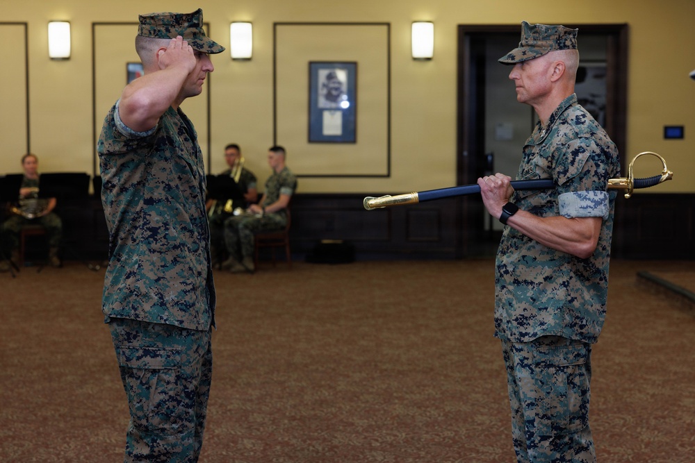 Marine Corps Information Operations Center Relief and Appointment Ceremony