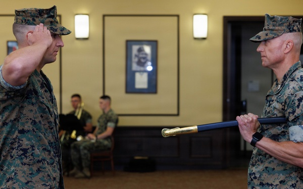 Marine Corps Information Operations Center Relief and Appointment Ceremony