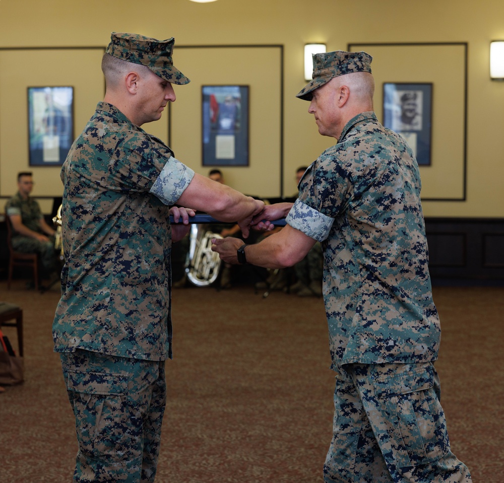Marine Corps Information Operations Center Relief and Appointment Ceremony