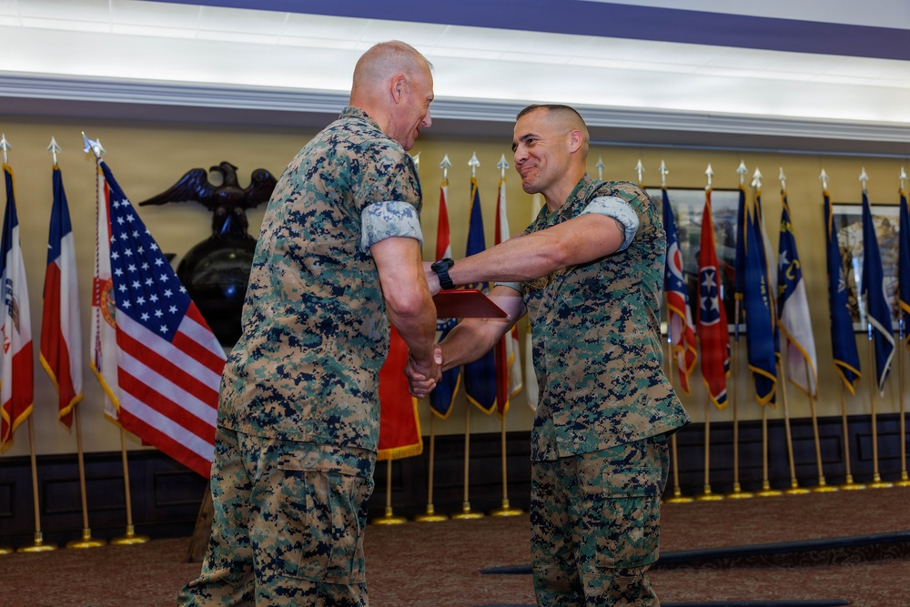 Marine Corps Information Operations Center Relief and Appointment Ceremony