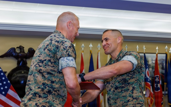 Marine Corps Information Operations Center Relief and Appointment Ceremony