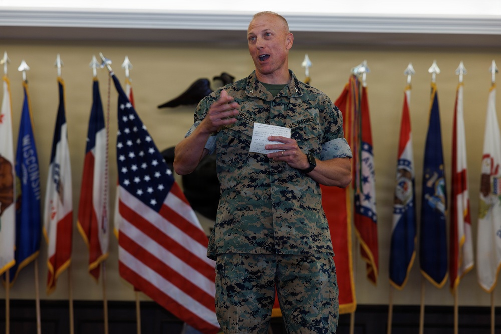 Marine Corps Information Operations Center Relief and Appointment Ceremony