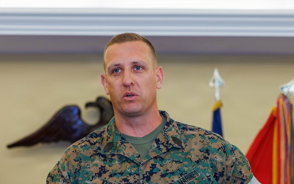 Marine Corps Information Operations Center Relief and Appointment Ceremony