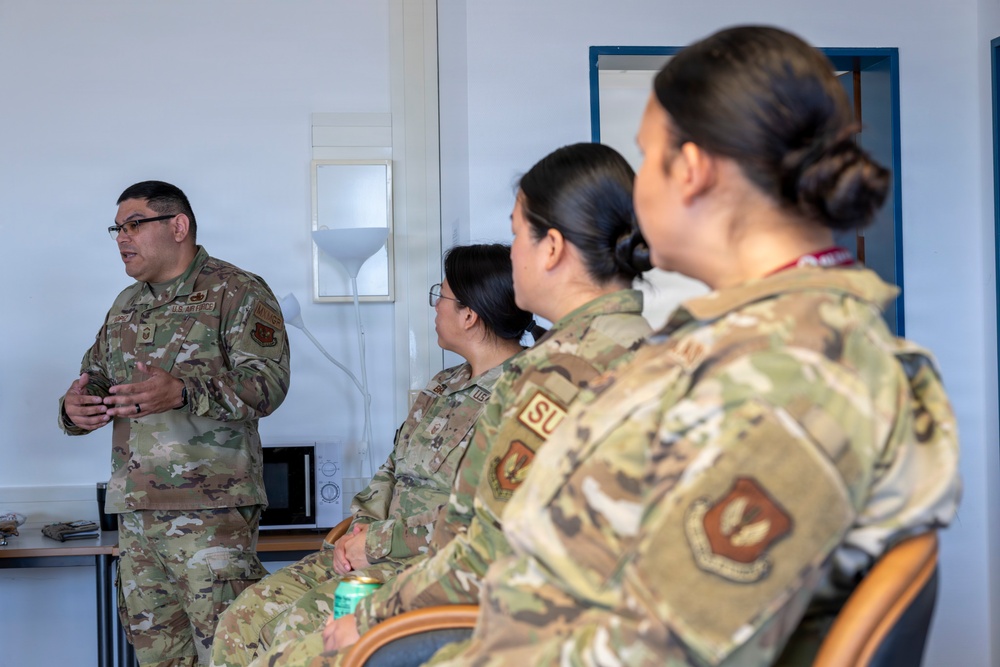 Airmen gather for LEAP 'Lunch &amp; Learn' at Spangdahlem