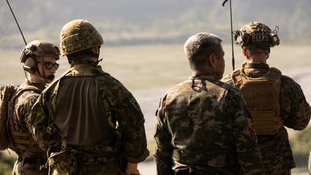 U.S. Marines and Airmen Conduct Close Air Support Exercise with Philippine and Japanese Joint Terminal Air Controllers
