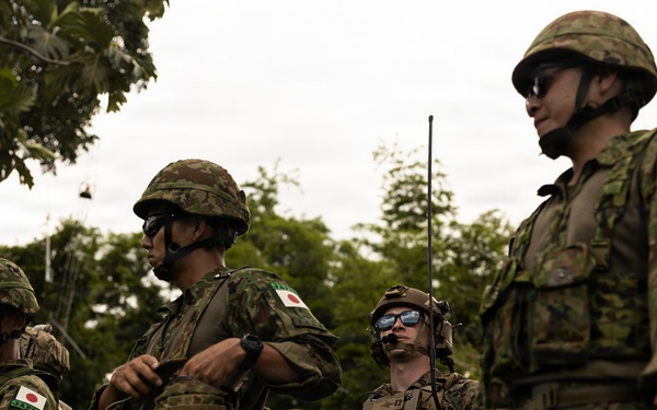U.S. Marines and Airmen Conduct Close Air Support Exercise with Philippine and Japanese Joint Terminal Air Controllers