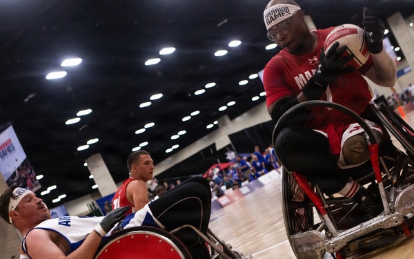 Team Marine Corps Slams into Rugby at 2026 Warrior Games