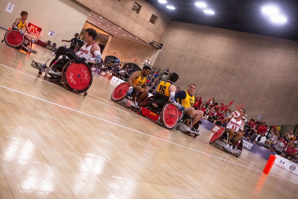 Team Marine Corps Slams into Rugby at 2026 Warrior Games