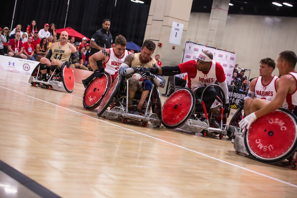 Team Marine Corps Slams into Rugby at 2026 Warrior Games
