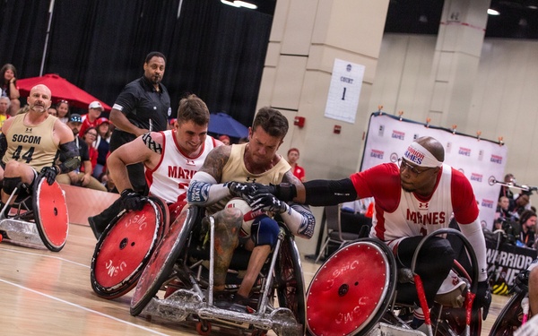 Team Marine Corps Slams into Rugby at 2026 Warrior Games