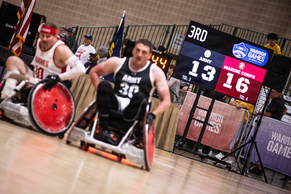 Team Marine Corps Slams into Rugby at 2026 Warrior Games