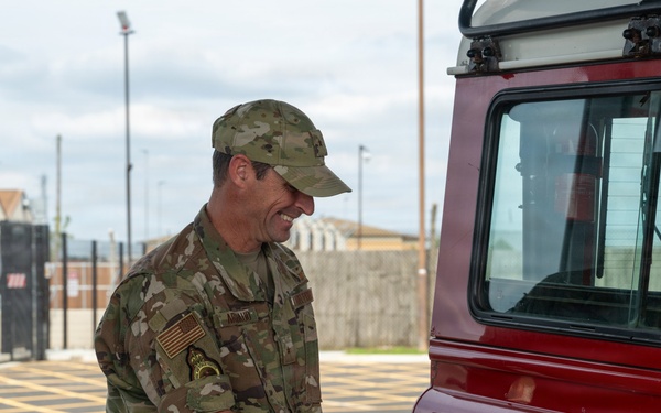 Reopening base gas station ceremony