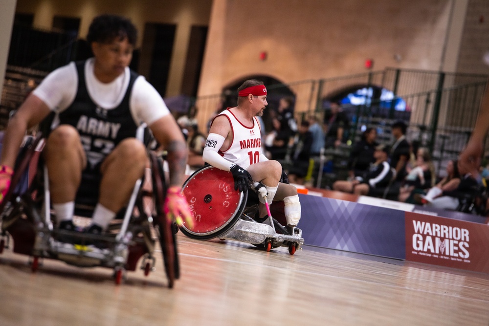 Team Marine Corps Slams into Rugby at 2026 Warrior Games