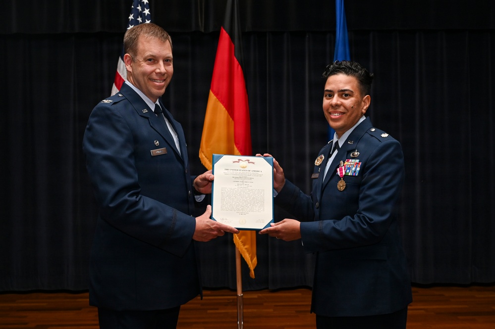 Maj. Abramowicz takes command of 52nd Comptroller Squadron at Spangdahlem