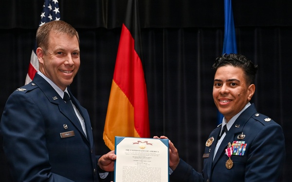Maj. Abramowicz takes command of 52nd Comptroller Squadron at Spangdahlem
