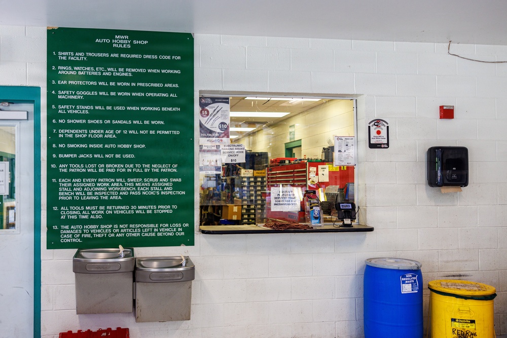 Quantico Auto Skills Center Re-Opening