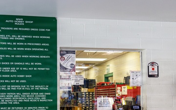 Quantico Auto Skills Center Re-Opening