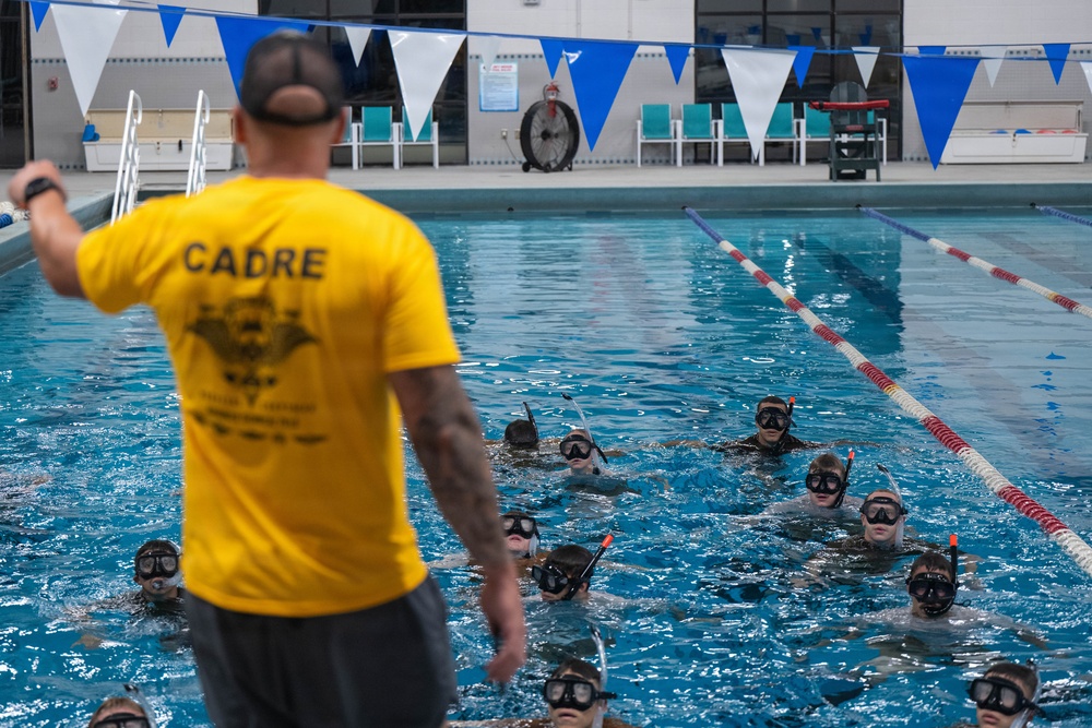 Students participate in High Risk Training