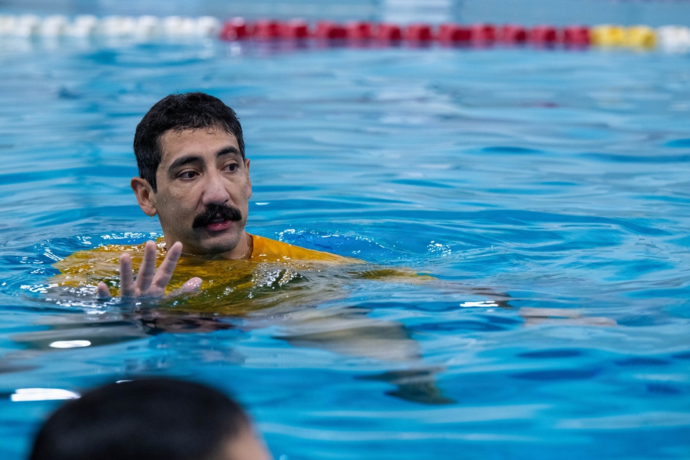Students participate in High Risk Training