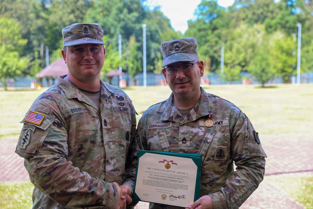 21st Special Troops Battalion Award Ceremony