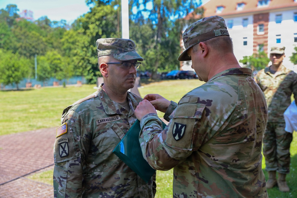 21st Special Troops Battalion Award Ceremony