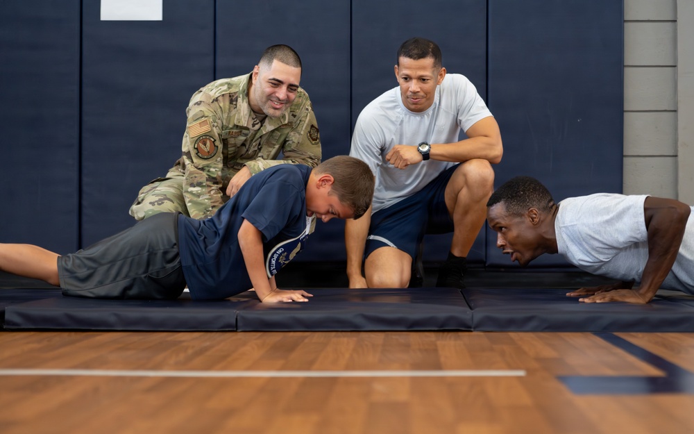MacDill Youth Program Center hosts PFT pilot event