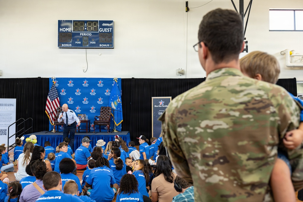 MacDill hosts SLOTUS for Blue Star Books with Disney event