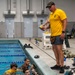 Navy students learn water survival