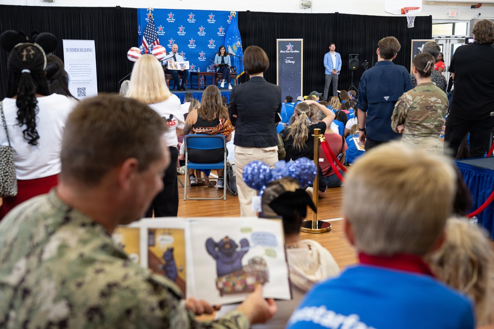 MacDill hosts SLOTUS for Blue Star Books with Disney event