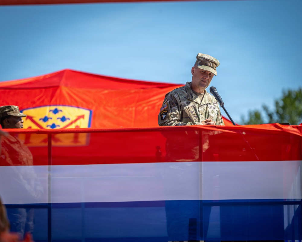 10th AAMDC Conducts a Unit Change of Command Ceremony in Sembach, Germany