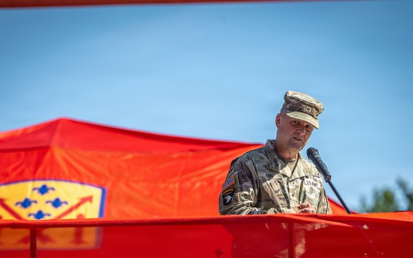 10th AAMDC Conducts a Unit Change of Command Ceremony in Sembach, Germany