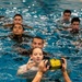 Navy students learn water survival