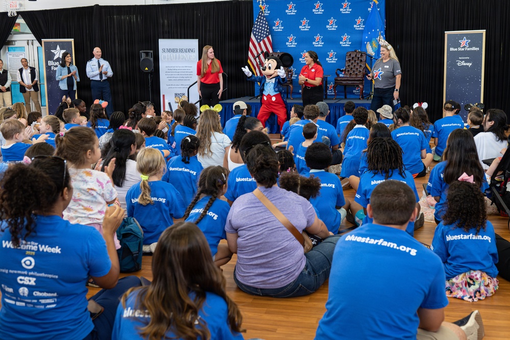 MacDill hosts SLOTUS for Blue Star Books with Disney event