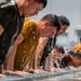 Navy students learn water survival