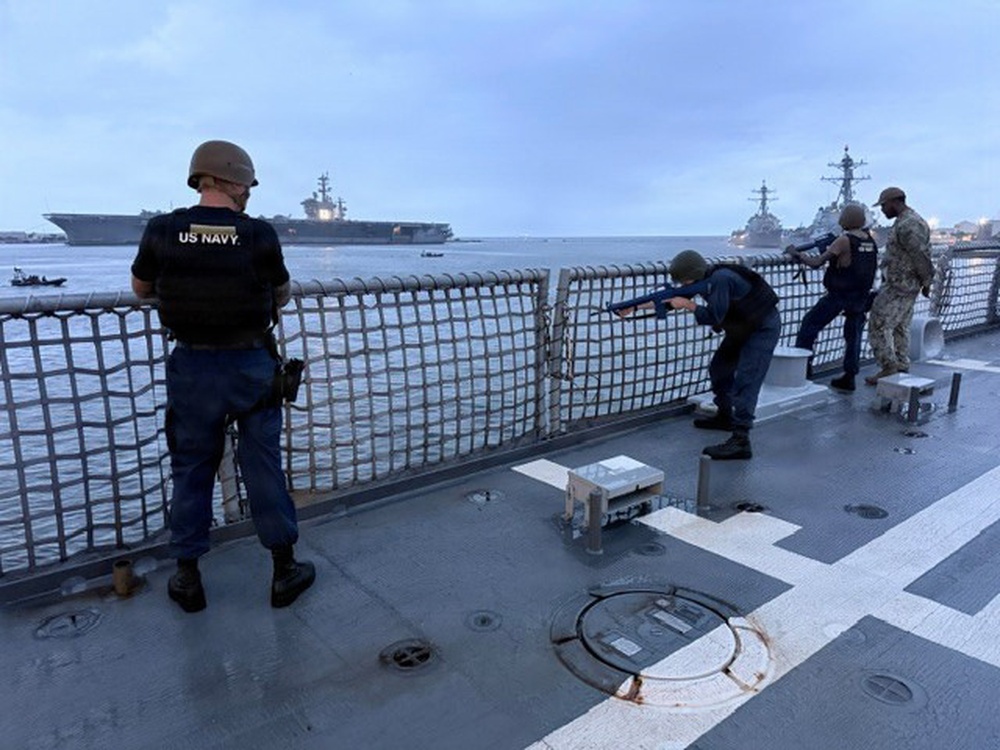 Ships Complete Force Protection Exercise