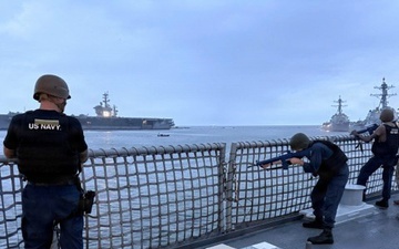 Ships Complete Force Protection Exercise