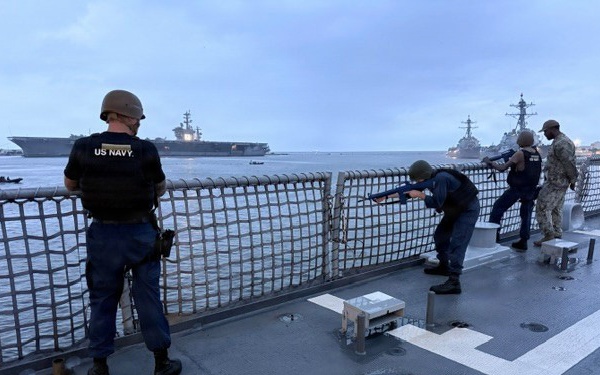 Ships Complete Force Protection Exercise