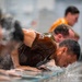 Navy students learn water survival