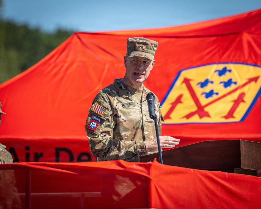 10th AAMDC Conducts a Unit Change of Command Ceremony in Sembach, Germany